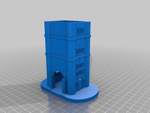 london tower bridge buildings structures 3d print model - Mito3D
