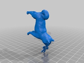 dogeflake sculture 3d print model - Mito3D