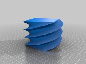 tl cnc extruder vaso 3 decor customized 3d print model - Mito3D