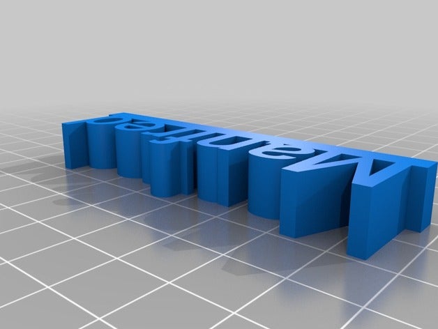 manfred signos y logotipos 3D print model - Mito3D