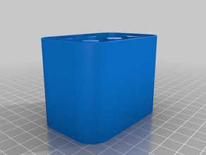 10 ml Flakon kutu kaplar özelleştirilmiş 3d print model - Mito3D
