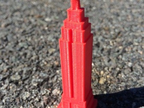 empire state building scans & replicas new york seetheworld 3d print model - Mito3D