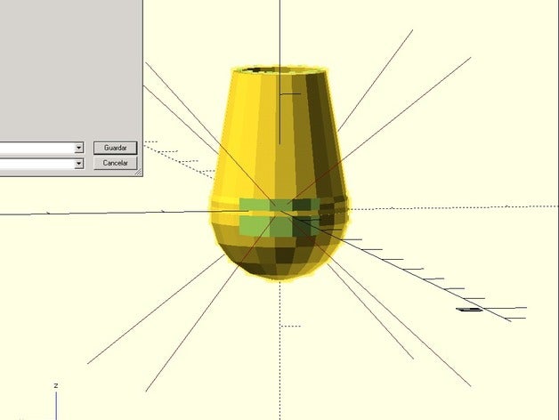 plug 6mm bar & flowerpot legs outdoor garden 3D print model - Mito3D