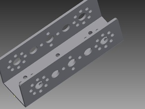 tetrix beam robotics first lego parallax parts 3d print model - Mito3D