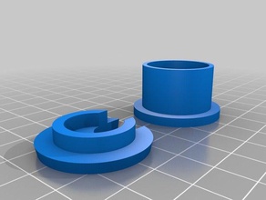 small grommet office customized 3d print model - Mito3D