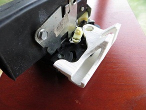 serratura di porta della dacia sandero automotive auto chiusura centralizzata renault sostituzione 3d print model - Mito3D