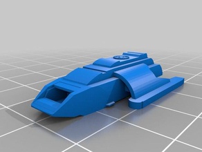 rio grande - Tuna sınıf runabout araç mekik sisko star trek 3d print model - Mito3D