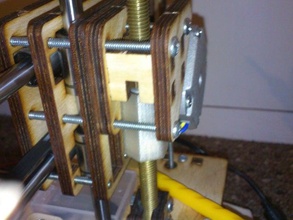 printrbot jr m8 z-eixo de atualização 3d a impressora partes Impressora bronze hack métrica vara 3d print model - Mito3D