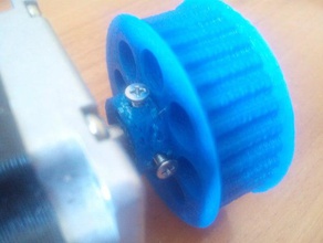t5 32 teeth pulley nema 23 m8 motor shaft 3d printer parts customized 3d print model - Mito3D