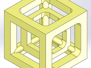 d'un parallélépipède rectangle les mathématiques de l'art 3dmodel cool cubio cubiod la conception forme modèle quader test d'impression 3d print model - Mito3D