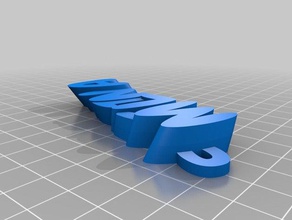 melina organización personalizado 3d print model - Mito3D