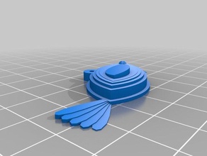 bird keychain accessories customized 3d print model - Mito3D