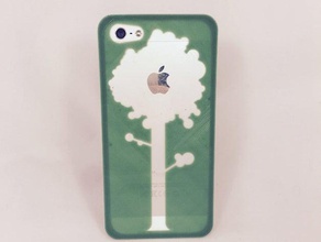 tree life iphone 5 5s case mobile phone cell 3d print model - Mito3D