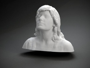 emily hope price other cellist musician pearl beard woman 3d print model - Mito3D