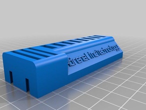 usb sd holder organization customized 3d print model - Mito3D