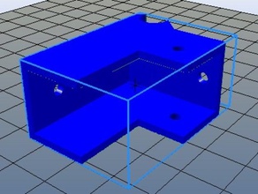 soporte rollo prusa i3 box La stampa 3d 3d print model - Mito3D