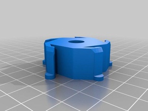my customized spool hub adapter 3d printer parts 3d print model - Mito3D
