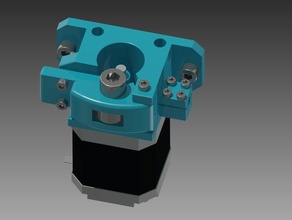 rackprint bowden extruder 3d printer extruders 3d print model - Mito3D