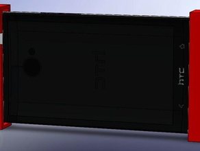 lego technics compatible htc one m8 titulaire téléphone mobile technic stand pour 3d print model - Mito3D