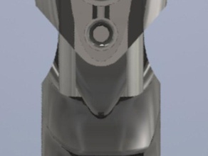 Pistole 3 Konzept gun original scifi 3d print model - Mito3D