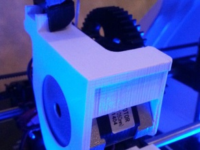robo 3d r1 x axe de moteur pas à montage du câble système chaîne Imprimante accessoires 3d print model - Mito3D