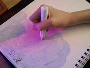 crayon titolare strumenti di disegno openscad 3d print model - Mito3D