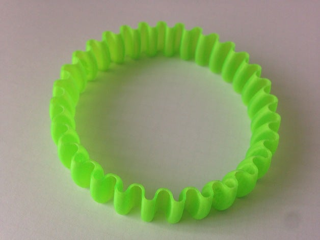 braccialetto molla - Armband Feder Armbänder alta qualit eine hohe Qualität qualita Frühling 3D print model - Mito3D