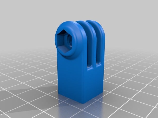microfono stand gopro mount musica a clip per il xiaomi yi 3D print model - Mito3D