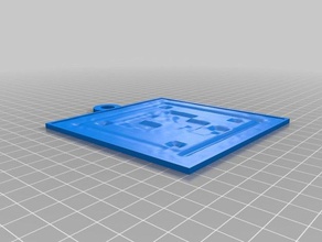 bloco lithopane Arte 2d personalizado 3d print model - Mito3D