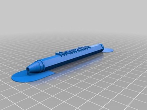 caneta alexsandro office personalizzato 3d print model - Mito3D
