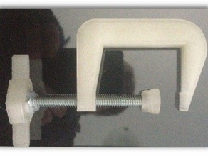 g abrazadera herramientas la g-clamp fuerte 3d print model - Mito3D