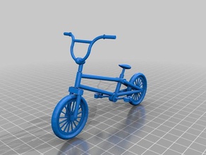 bicicleta de bmx A impressão 3d 3d print model - Mito3D