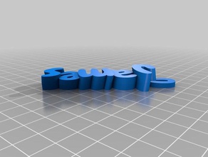 james organization customized 3d print model - Mito3D