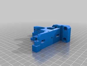 prusa i3 rework extruder budaschnozzle 3mm 3d printer extruders 3d print model - Mito3D