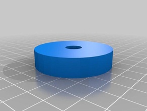 distanziale cilindrico 23x10 parti su misura 3d print model - Mito3D