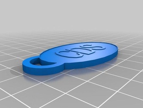 cds keychain v2 keychains customized 3d print model - Mito3D