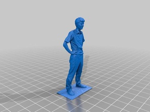 duran adam taranan kinect 3d baskı testler 3d print model - Mito3D