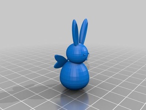 bunny wings 2 3d-drucken 3d print model - Mito3D