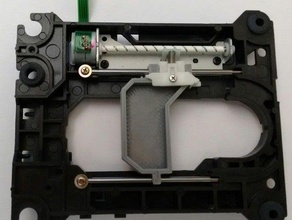 unidade de dvd trenó computador motor passo 3d print model - Mito3D