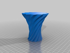 vase customizer mich decor customized 3d print model - Mito3D
