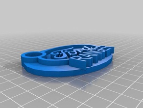 ford ranger keychain keychains customized 3d print model - Mito3D