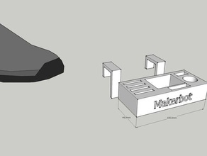 porta herramientas - dock araçlar 3d yazıcı aksesuarları Arjantin 3d print model - Mito3D