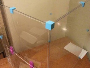 plexiglass printer enclosure 3d accessories structure 3d print model - Mito3D
