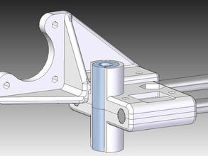 modulare x-enden robuste easy print 3d Drucker Teile lm8uu mendel mendelmax prusa 3d print model - Mito3D