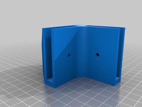 85mm shelfie bracket l foot organization customized 3d print model - Mito3D