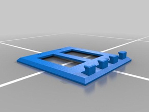 placa de pared clave la percha organización bloquea 3d print model - Mito3D