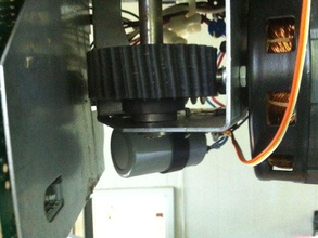 helicoidal engrenagem de acionamento da porta garagem substituição partes a transmissão basculante 3d print model - Mito3D