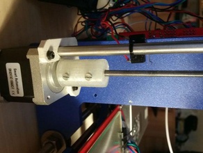 z axis coupling motor support prusa i3 parts 3d print model - Mito3D