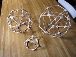 vertex générateur d'autres antiprism levier de solides la construction l'éducation en vedette géométrie openscad platonique les polyèdres polyèdre jouet fil fer bois 3d print model - Mito3D