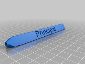 customized school pen office 3d print model - Mito3D